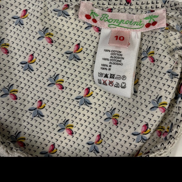 Bonpoint Girls Dress Size 10 EUC - Picture 5 of 6